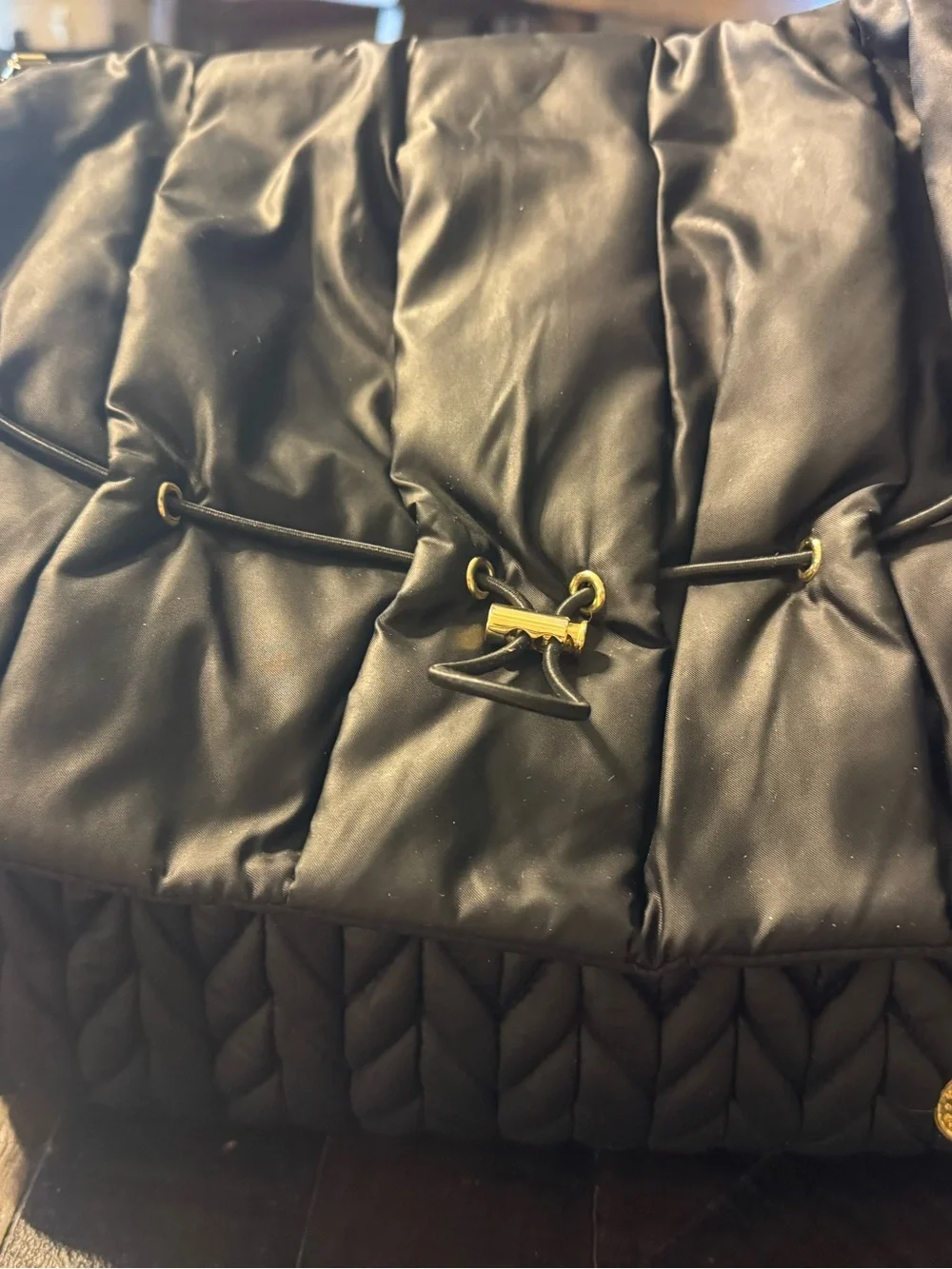 HAPP Brand Black Diaper Bag